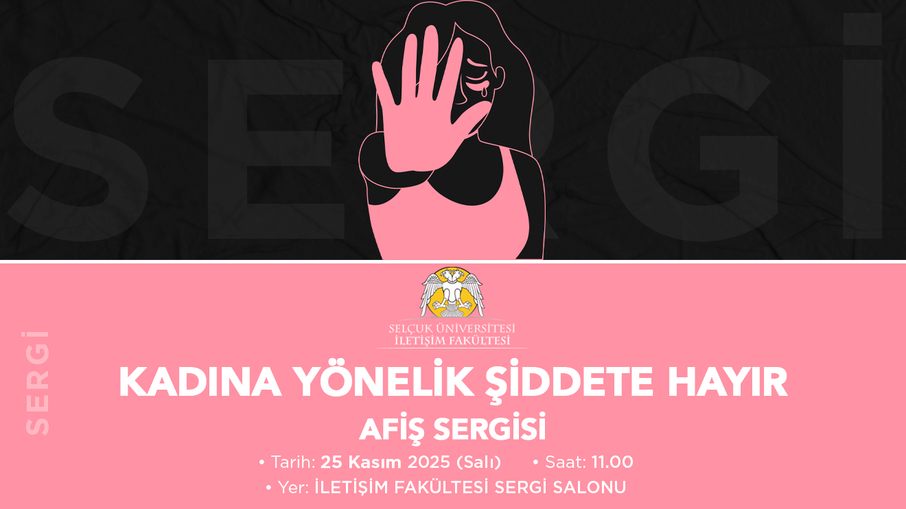 'Kadına Yönelik Şiddete Hayır' Afiş Sergisi